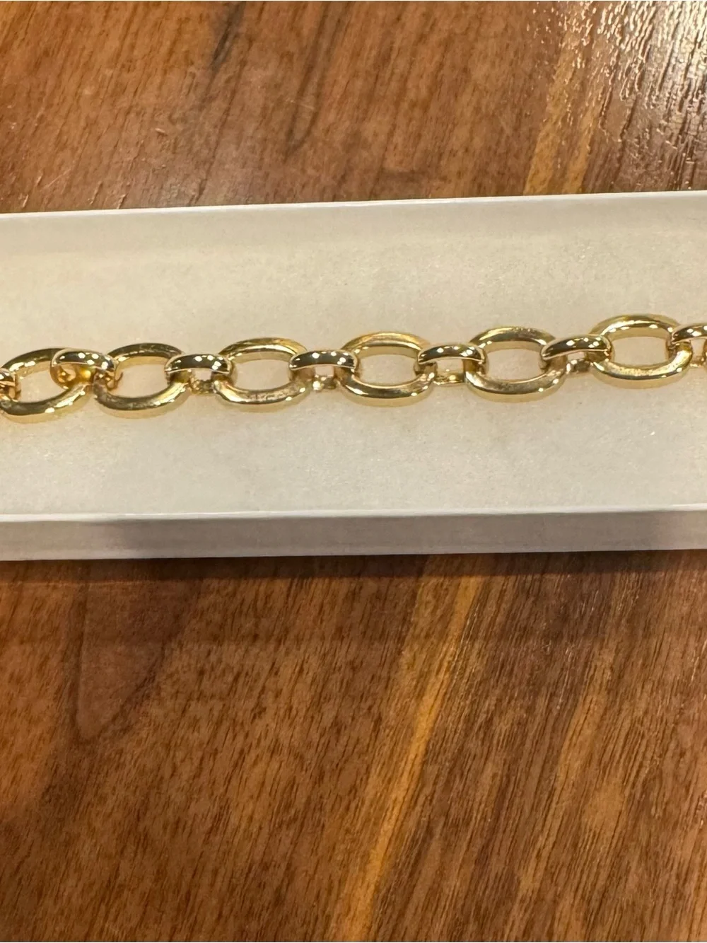 L George Designs gold bracelet